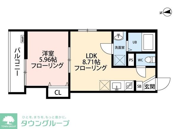 立川セイワレジデンスIIの物件間取画像